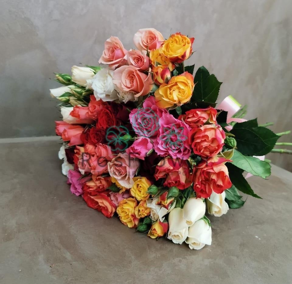 Букет цветов из: Розы в Славный