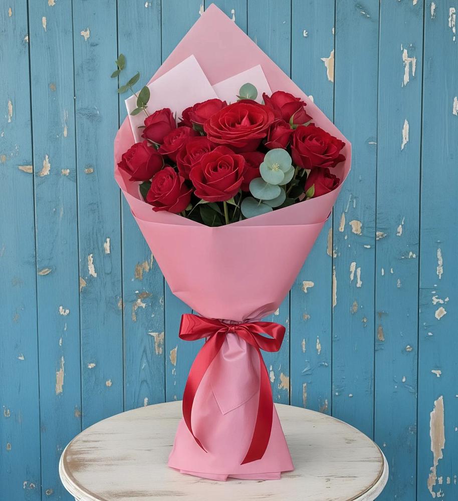 Букет цветов из: Розы в Славный