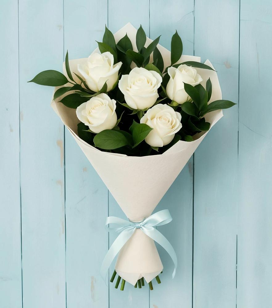 Букет цветов из: Розы в Славный