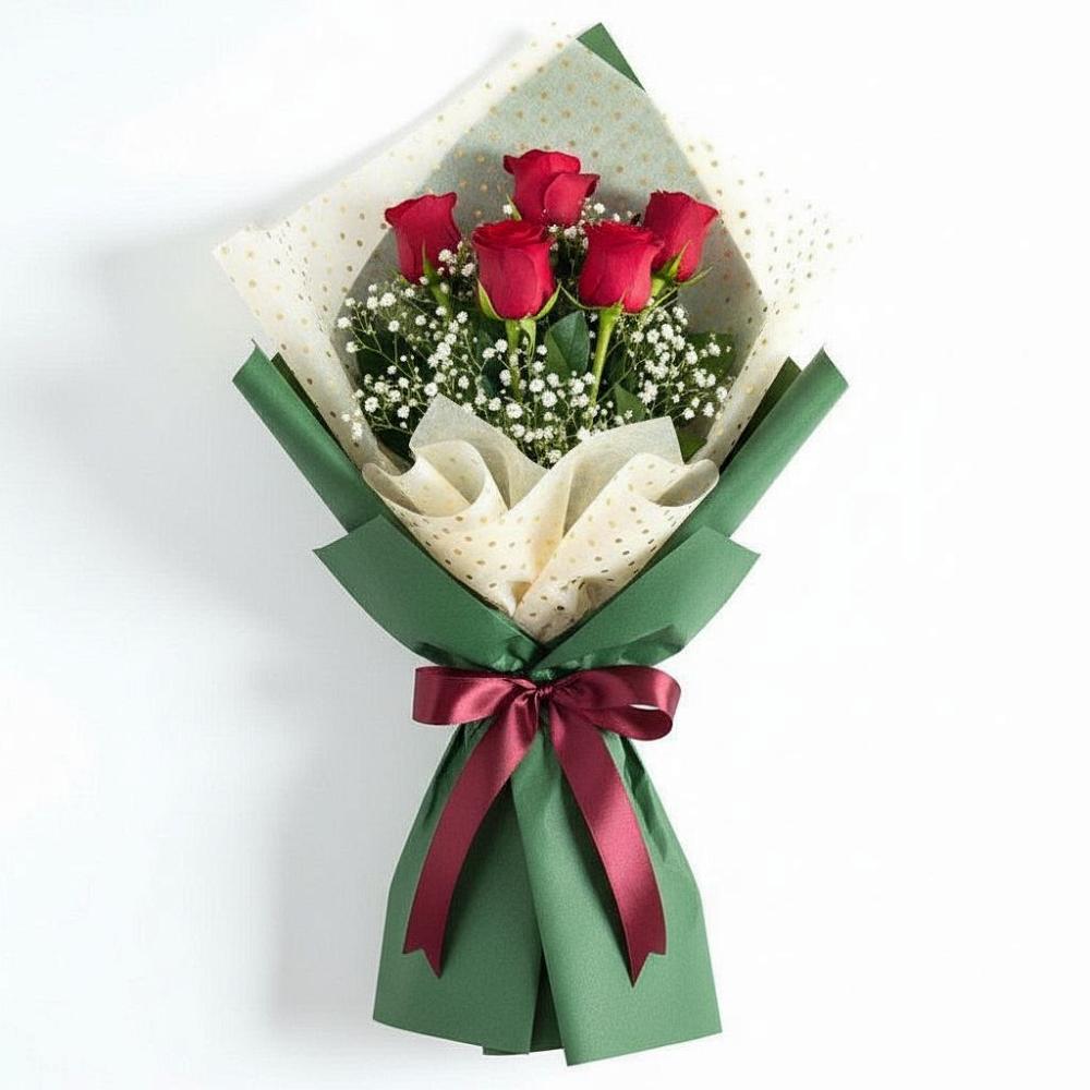Букет цветов из: Розы в Славный