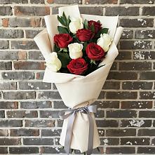 Букет цветов из:  Розы в Славный