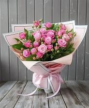 Букет Розовый кустик в Славный