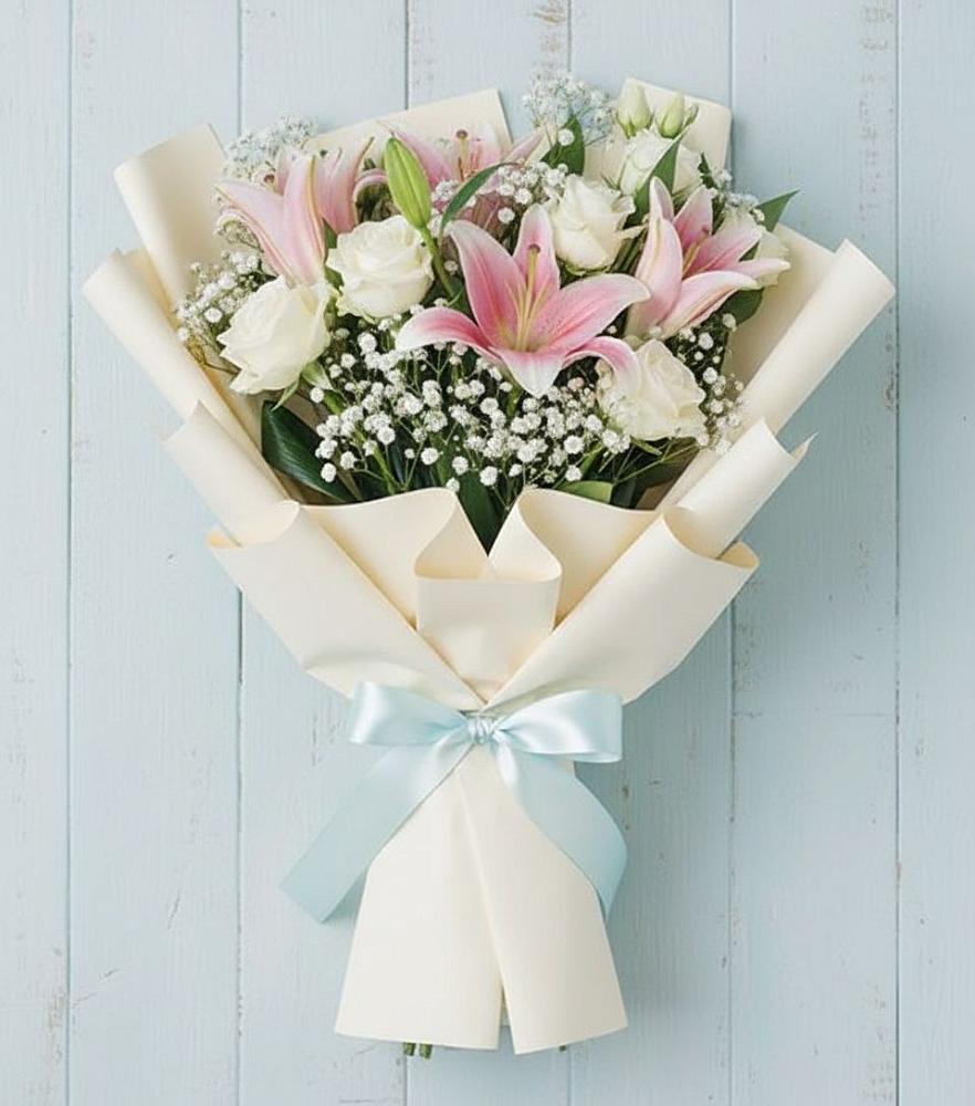 Букет цветов из: Лилии в Славный