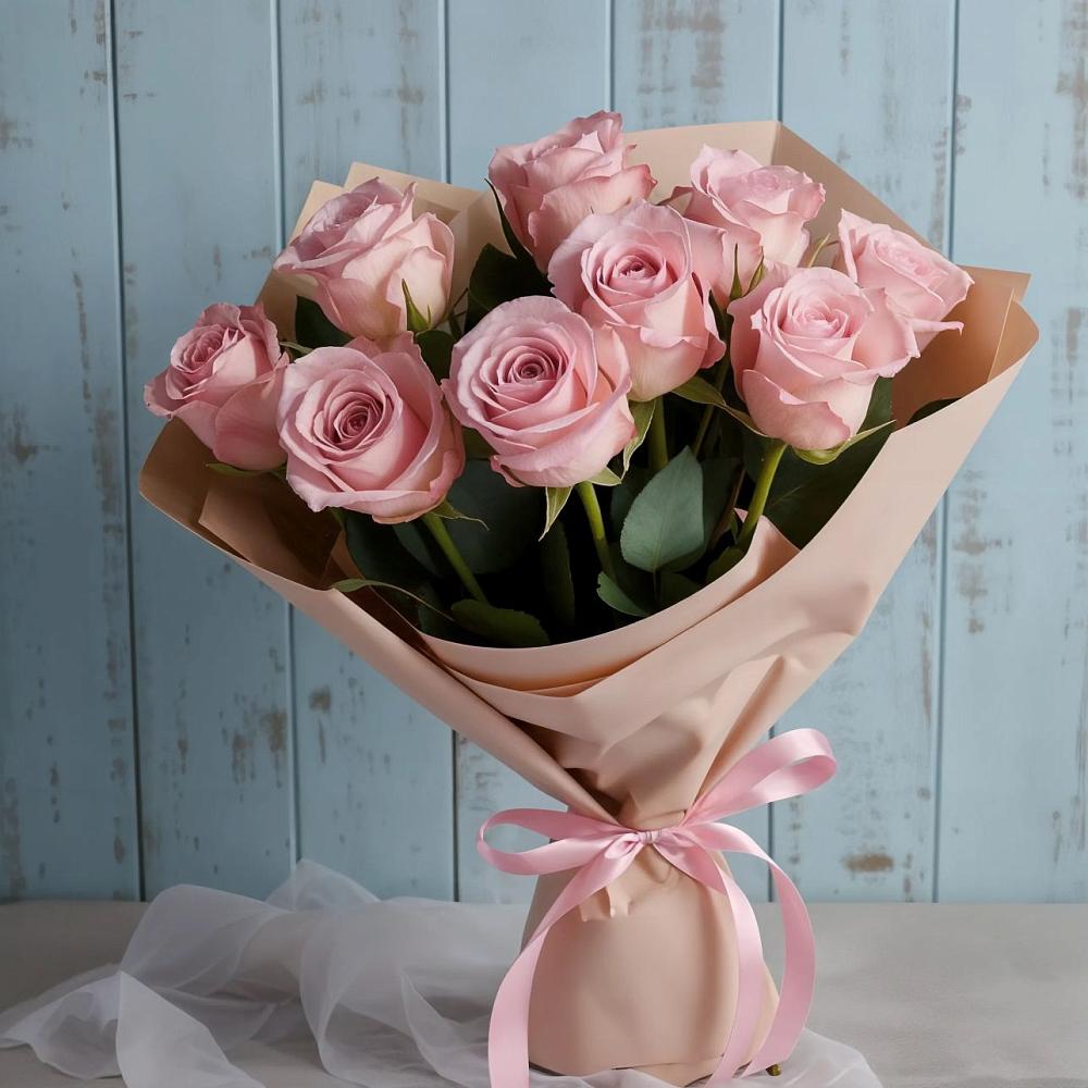 Букет цветов из: Розы в Славный