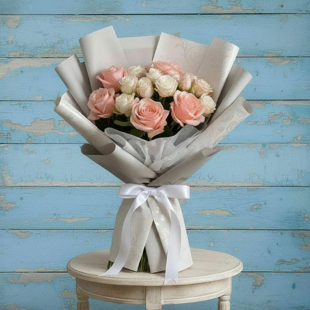 Букет цветов из: Розы в Славный