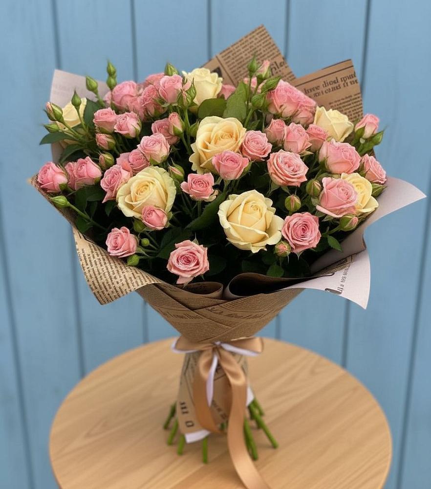 Букет цветов из: Розы в Славный