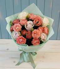 Букет цветов из:  Розы в Славный
