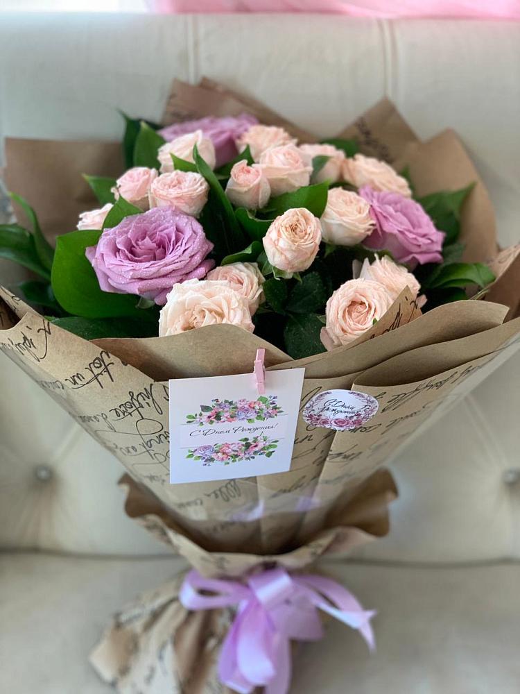 Букет цветов из: Розы в Славный