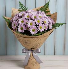Букет цветов из:  Хризантемы в Славный