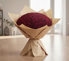 Букет 101 Красная роза в Славный