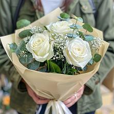 Букет Нежные грёзы в Славный Букет цветов из: Розы в Славный