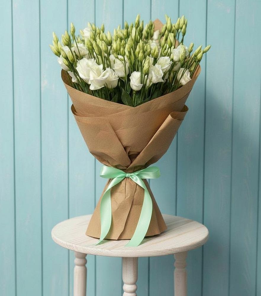 Букет цветов из: Лизиантусы в Славный