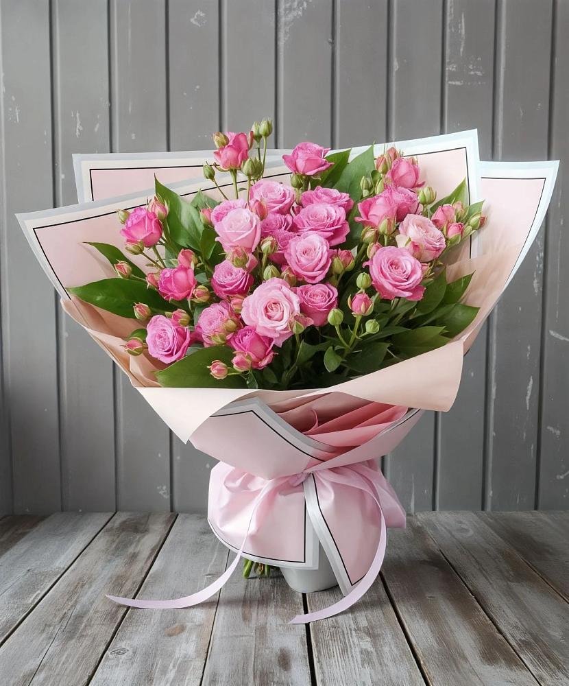 Букет Розовый кустик в Славный