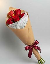 Букет цветов из:  Розы в Славный
