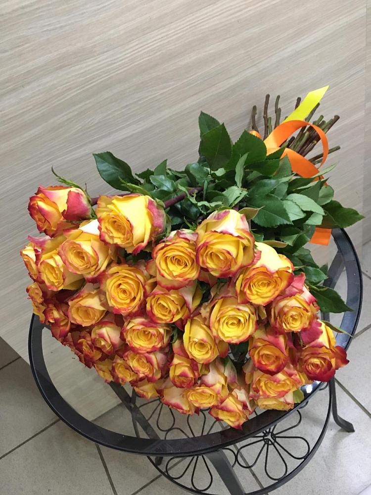 Букет Желтые розы в Славный