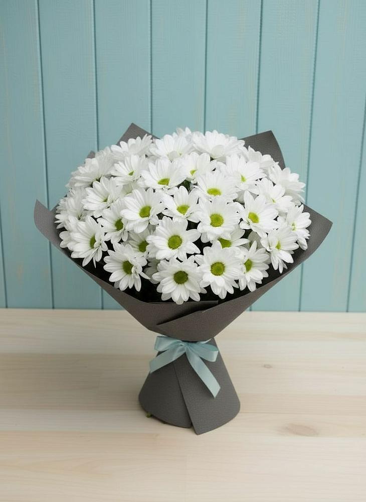 Букет цветов из: Хризантемы в Славный