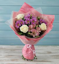 Букет цветов из:  Герберы в Славный