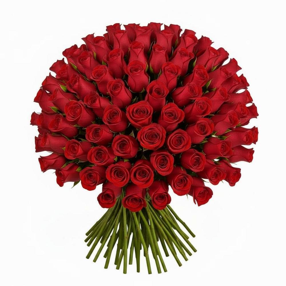 Букет Красные розы Чери Лав в Славный
