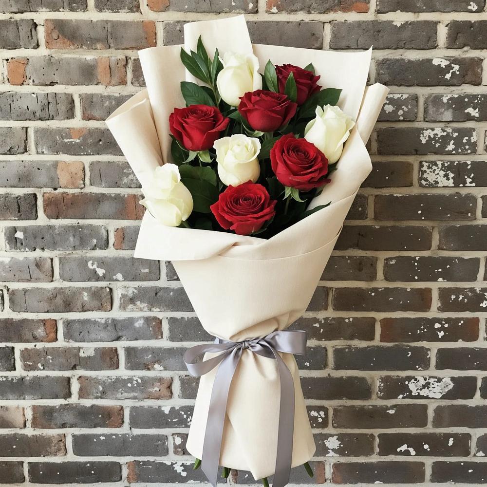 Букет цветов из: Розы в Славный