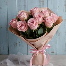 Букет цветов из:  Розы в Славный