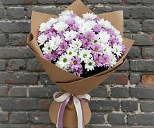 Букет цветов из:  Хризантемы в Славный