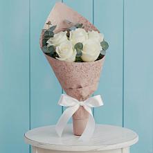Букет цветов из:  Розы в Славный
