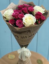 Букет цветов из:  Розы в Славный