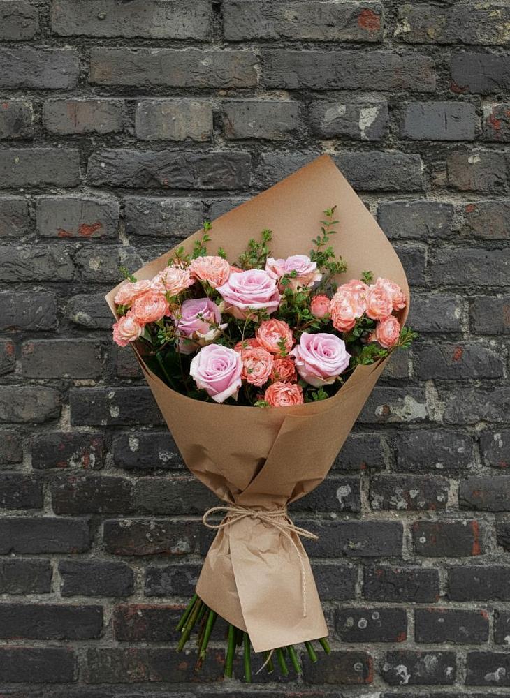 Букет цветов из: Розы в Славный