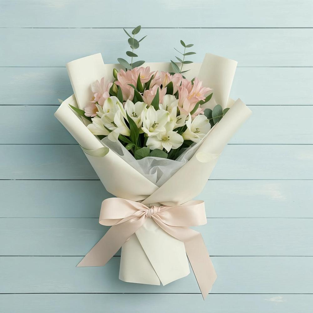 Букет цветов из: Альстромерии в Славный