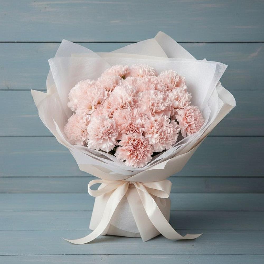 Букет цветов из: Гвоздики в Славный