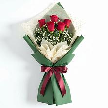 Букет цветов из:  Розы в Славный